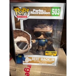 Funko Pops! Parks and Recreation - Bert Macklin (#503)